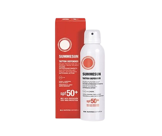 Summesun Spf50 Spray Ochronny Na Tatuaze Spf50